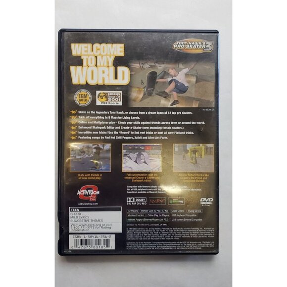 Tony Hawk's Pro Skater 3 - PS2 PlayStation 2, 2002 - Complete with Manual - Picture 5 of 6